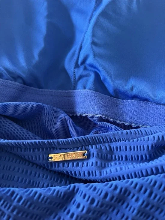 Sea Level Swim Messina One-Shoulder Tie Waist One-Piece Swimsuit NWOT sz
8 Blue - Picture 9 of 10